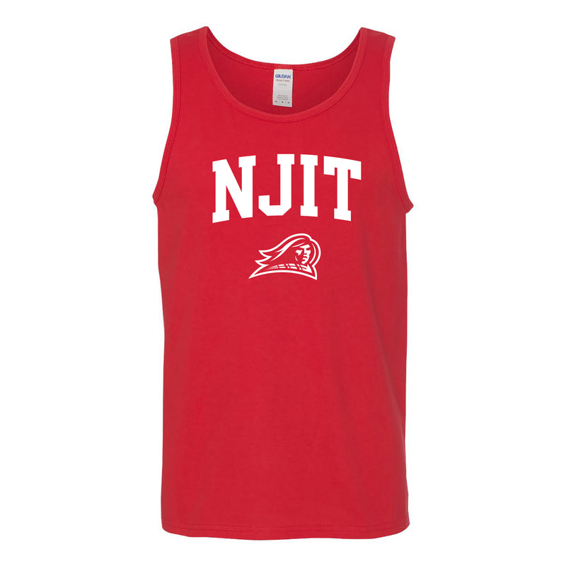 New Jersey Institute of Technology Arch Logo Tank Top - Red
