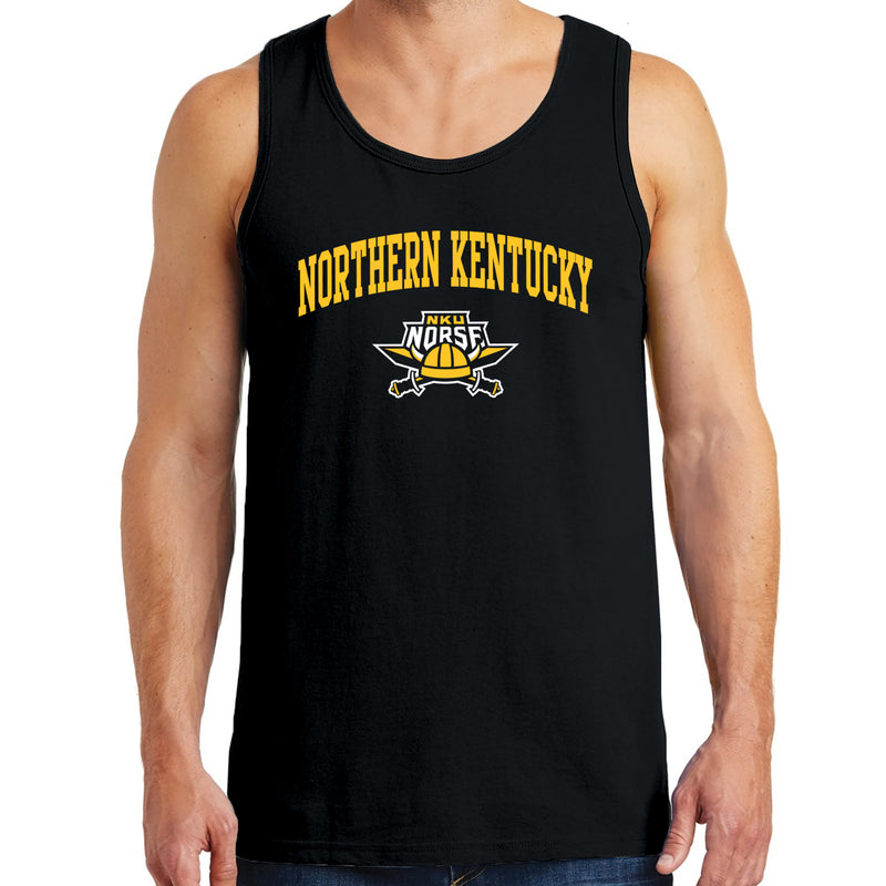 Northern Kentucky University Norse Arch Logo Tank Top - Black