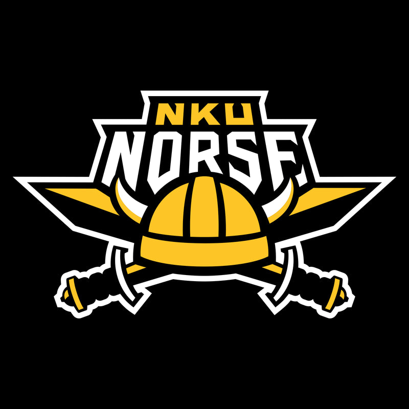 Northern Kentucky University Norse Primary Logo Infant Creeper - Black