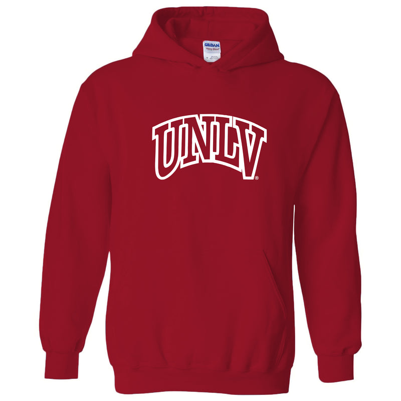 University of Nevada Las Vegas Rebels Arch Logo Hoodie - Red