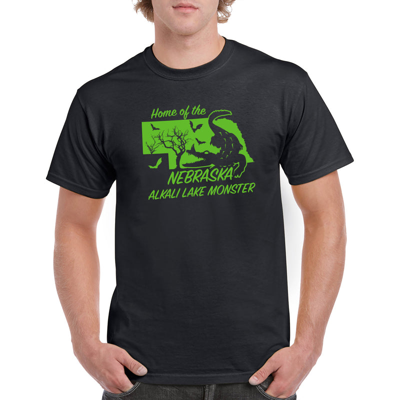 Nebraska Alkali Cryptid T-Shirt - Black