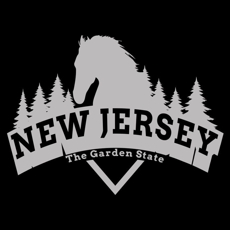New Jersey Horse Arch T-Shirt - Black