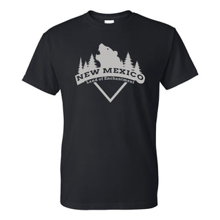 New Mexico Bear Arch T-Shirt - Black