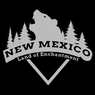 New Mexico Bear Arch T-Shirt - Black