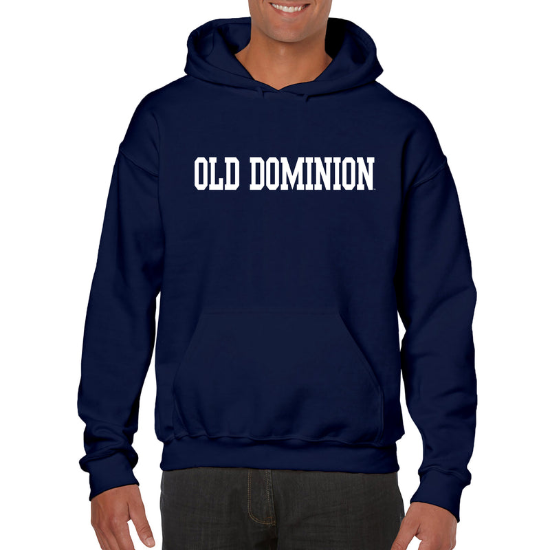 Old Dominion University Monarchs Basic Block Heavy Blend Hoodie - Navy