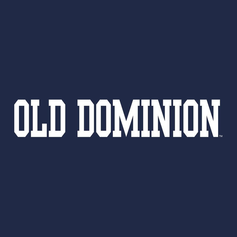Old Dominion University Monarchs Basic Block Toddler Short Sleeve T Shirt - Navy