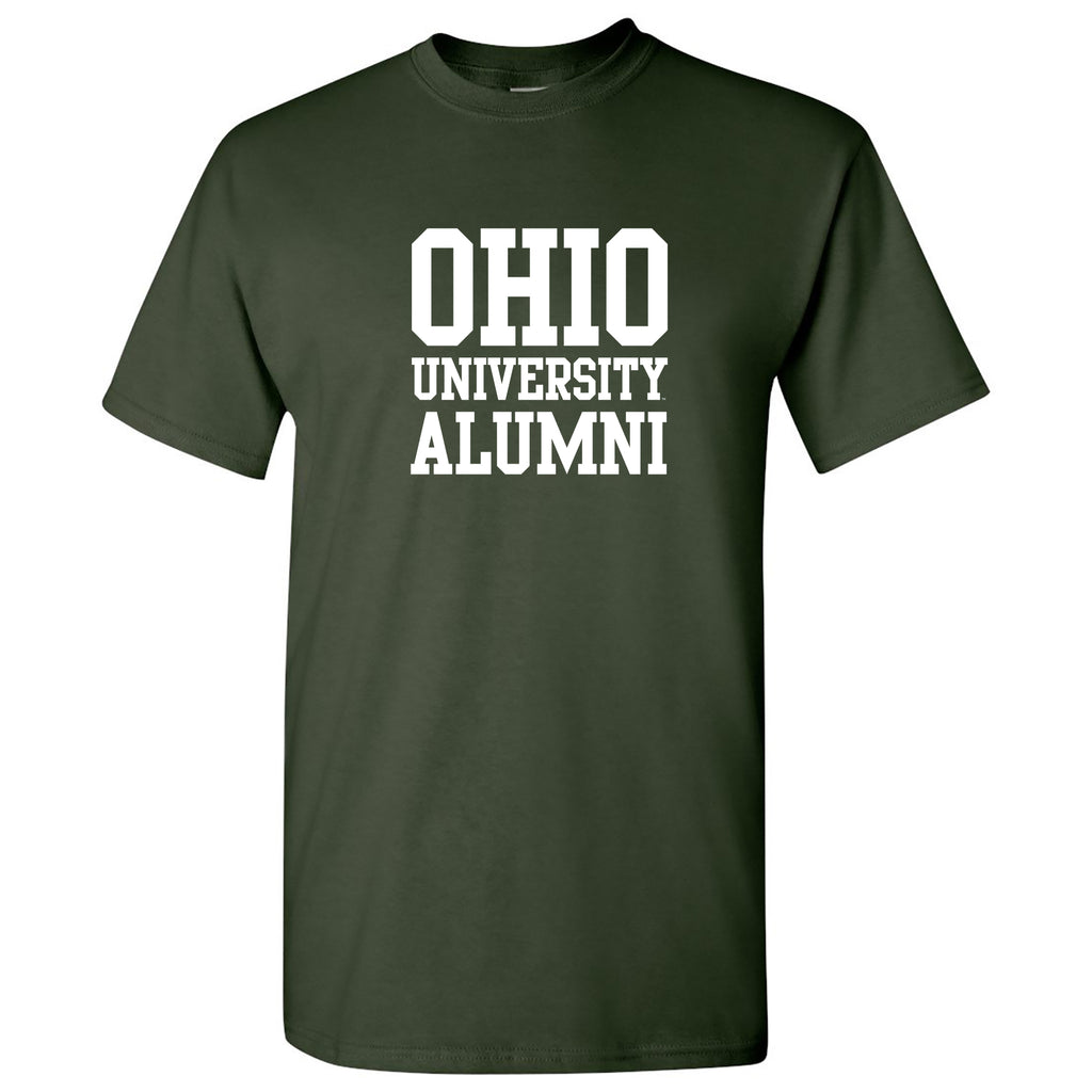 Ohio University Bobcats Basic Block Alumni Short Sleeve T Shirt - Fore ...