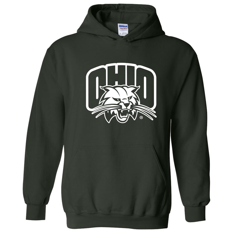 Ohio University Bobcats Arch Logo Hoodie - Forest