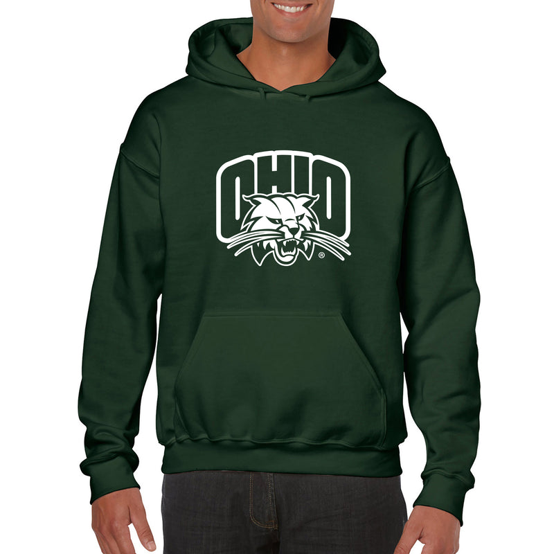 Ohio University Bobcats Arch Logo Hoodie - Forest