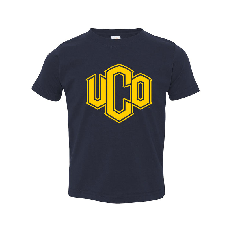 Central Oklahoma University Bronchos Primary Logo Toddler T Shirt - Navy