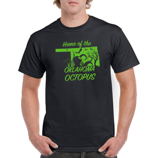 Oklahoma Octopus Cryptid T-Shirt - Black