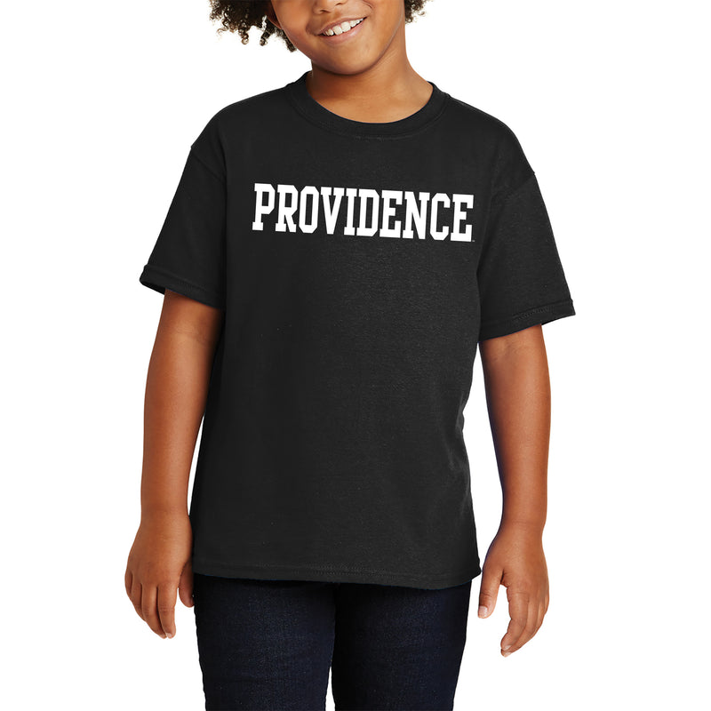 Providence College Friars Basic Block Youth T-Shirt - Black