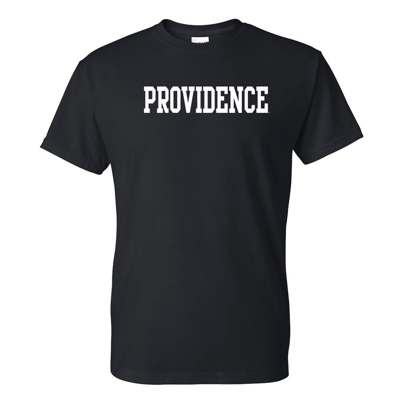 Providence College Friars Basic Block Short Sleeve T-Shirt - Black