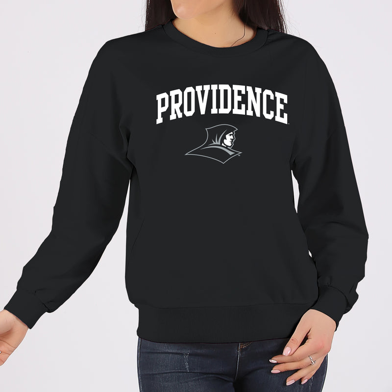 Providence College Friars Arch Logo Crewneck - Black