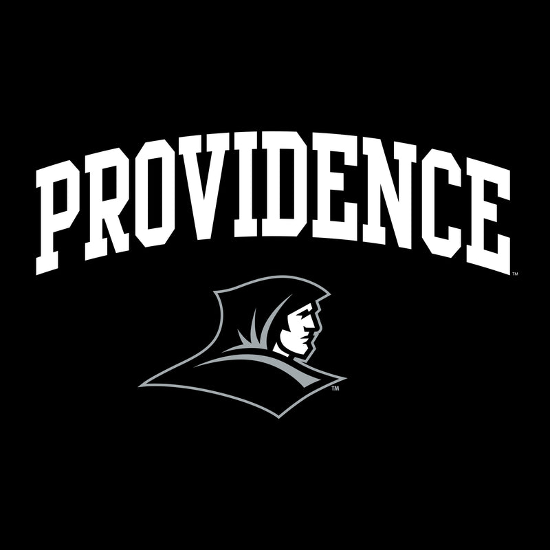 Providence College Friars Arch Logo Womens T-Shirt - Black