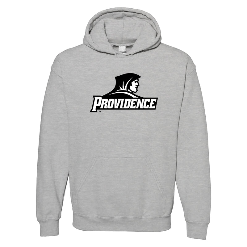 Providence College Friars Primary Logo Hoodie - Sport Grey