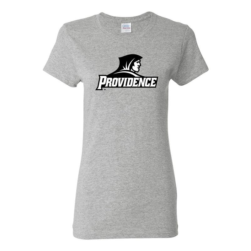 Providence College Friars Primary Logo Womens T-Shirt - Sport Grey