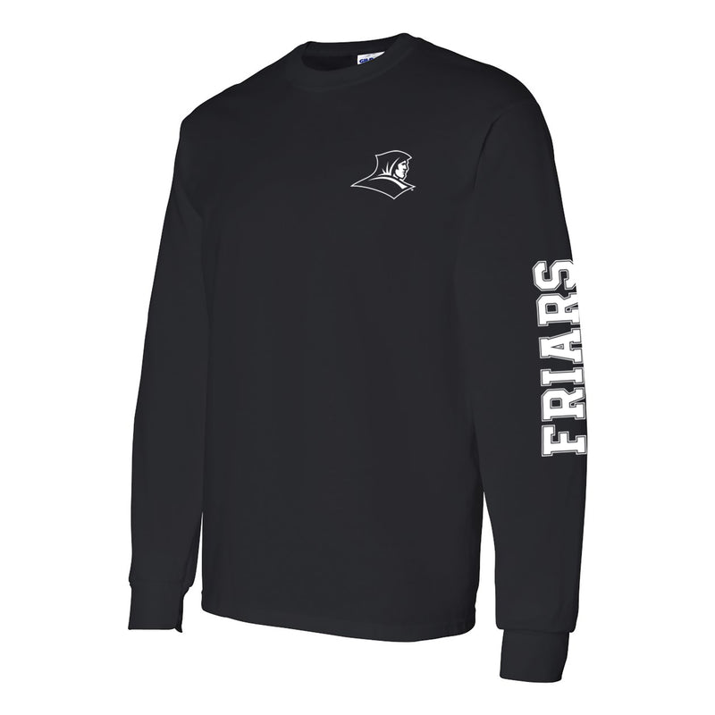 Providence College Friars Double Sleeve Print Long Sleeve - Black