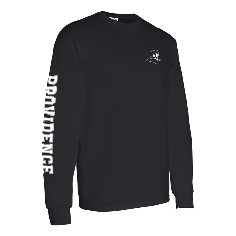 Providence College Friars Double Sleeve Print Long Sleeve - Black