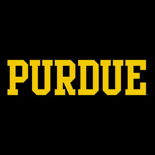 Purdue Boilermakers Basic Block Tank Top - Black