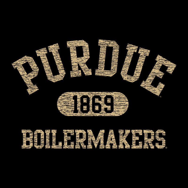 Purdue University Boilermakers Athletic Arch Hoodie - Black