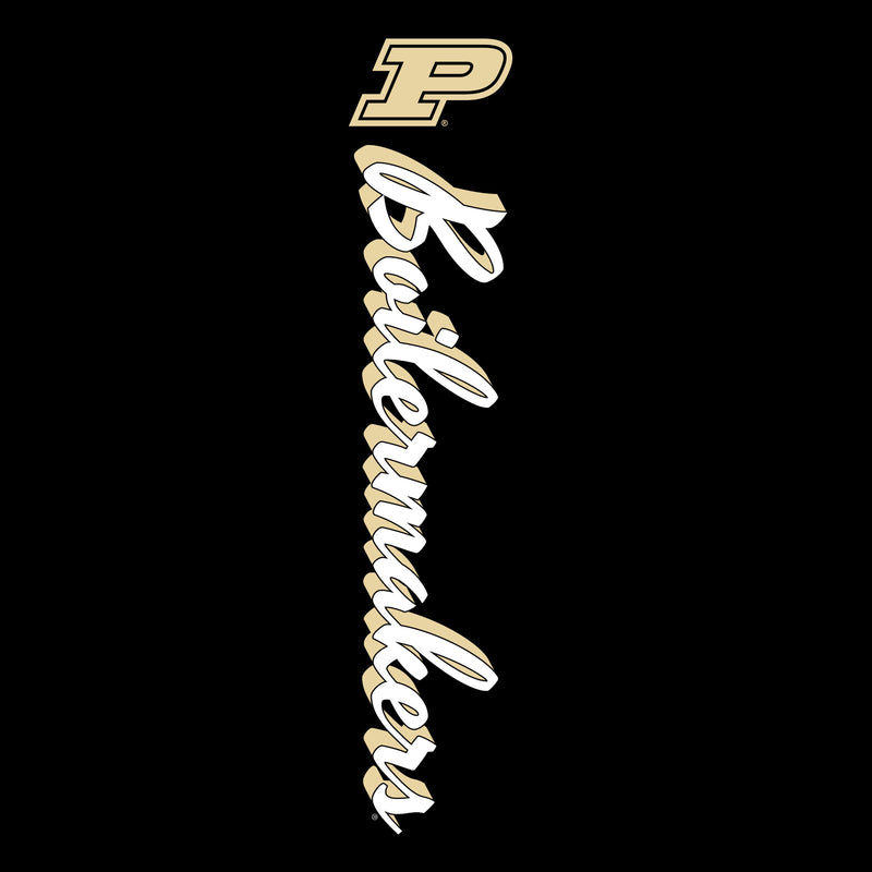 Purdue University Boilermakers Mascot Script Boxercraft Leggings - Black