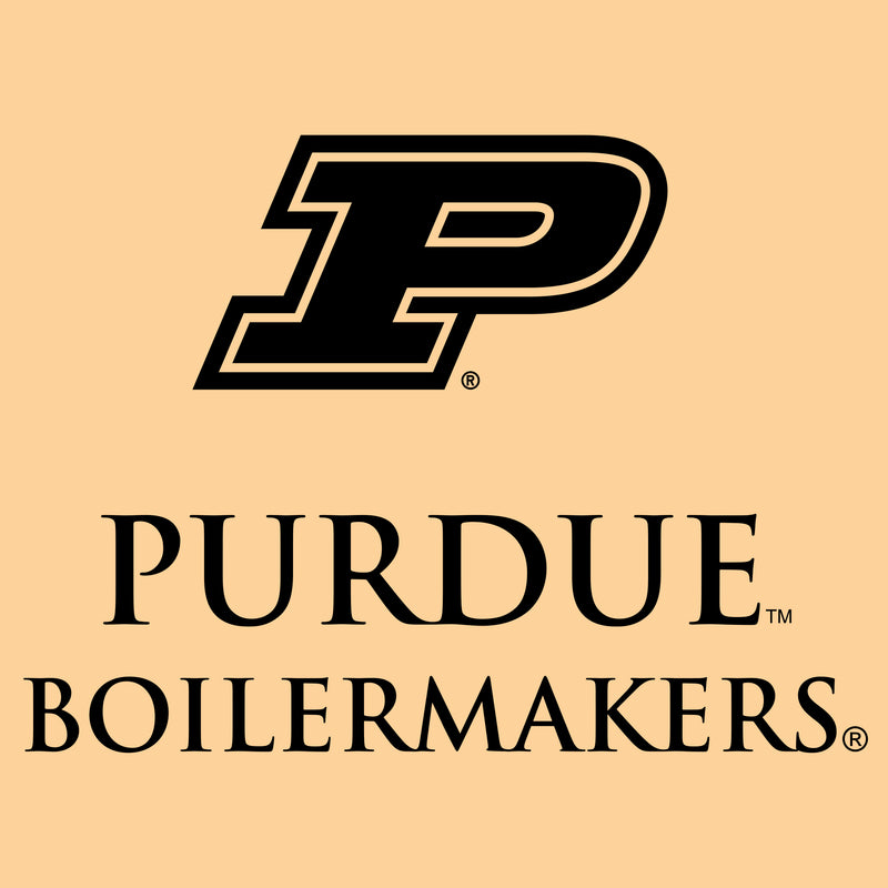 Purdue University Boilermakers Classic Circle Short Sleeve T Shirt - Vegas Gold
