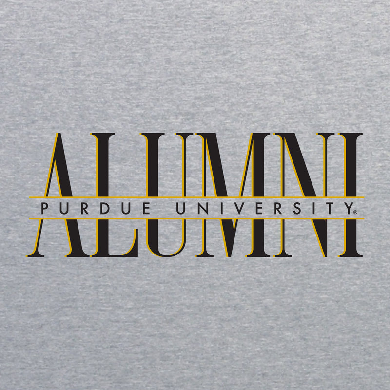 Purdue Classic Alumni T-Shirt - Sport Grey