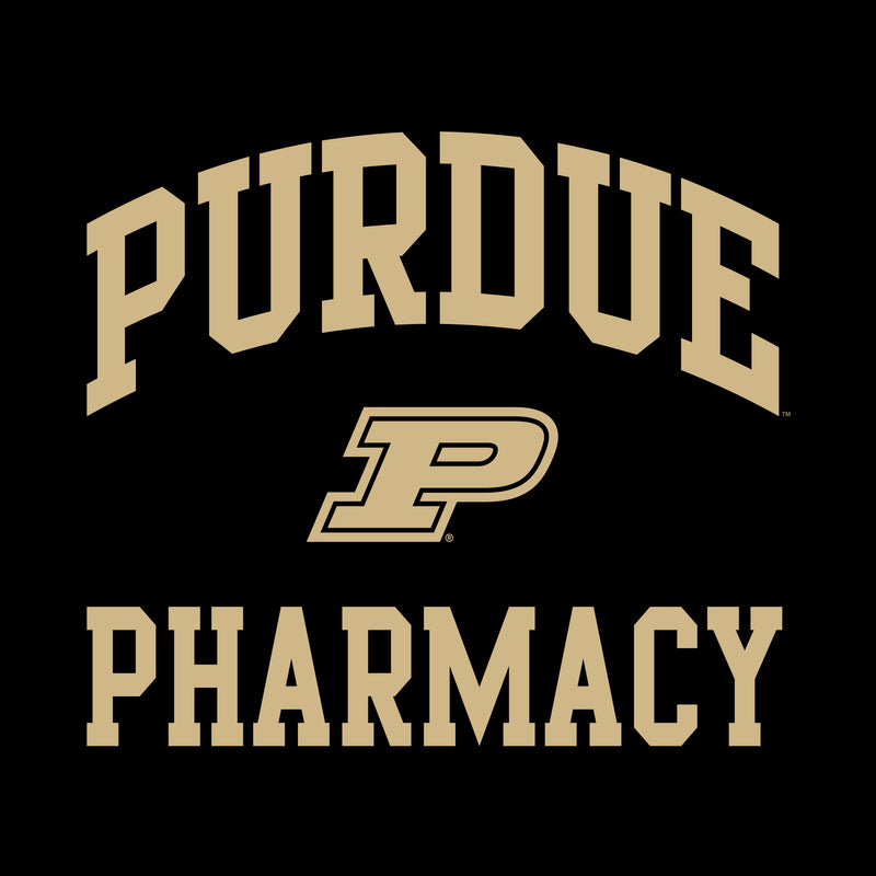 Purdue Arch Logo Pharmacy T Shirt - Black