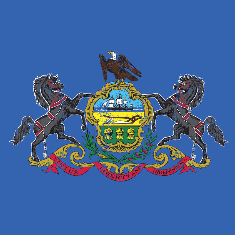 Pennsylvania State Flag - Royal