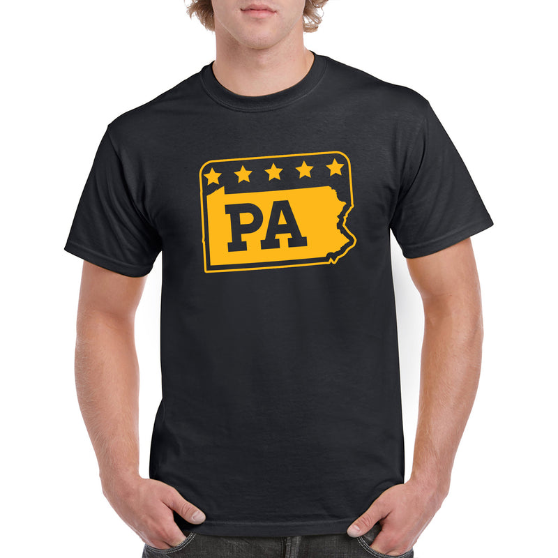 Pennsylvania Stars T-Shirt - Black