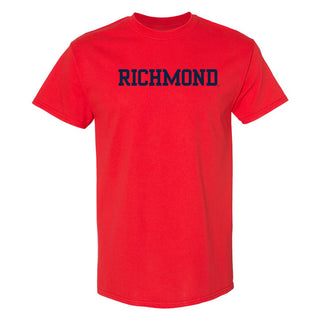 Richmond Spiders Basic Block T Shirt - Red