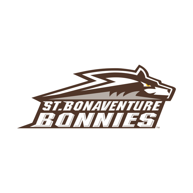 St. Bonaventure Bonnies Primary Logo T Shirt - White