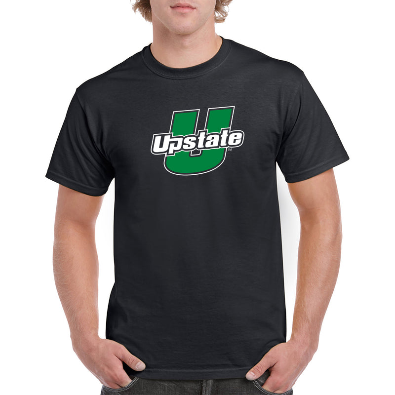 University of South Carolina Upstate Spartans Primary Logo T-Shirt - Black