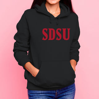 San Diego State Aztecs Basic Block Hoodie - Black