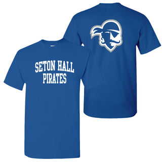 Seton Hall Front Back Print T-Shirt - Royal