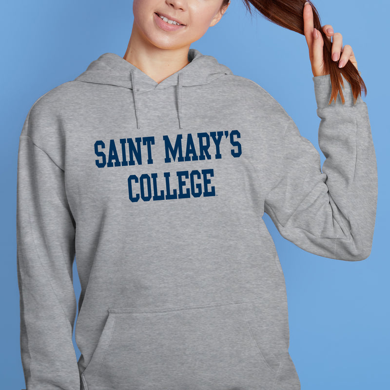 Saint Mary's College Gaels Basic Block Hoodie - Sport Grey