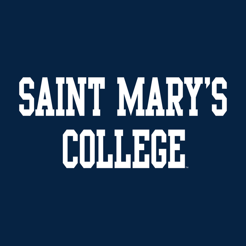 Saint Mary's College Gaels Basic Block Youth T Shirt - Navy