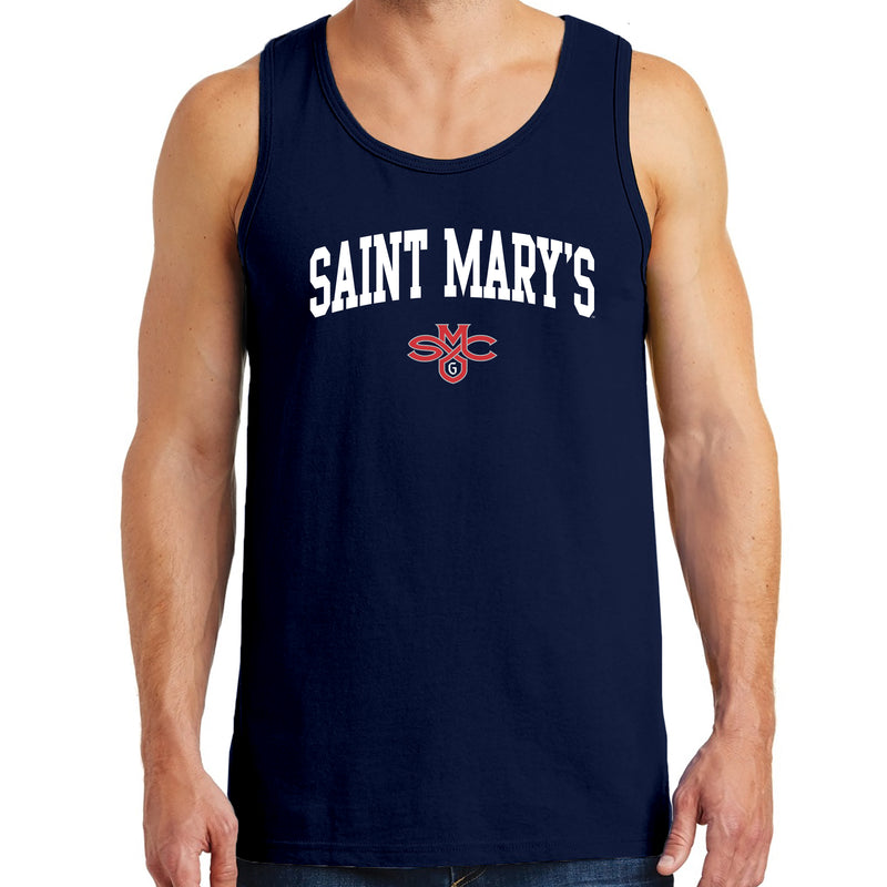 Saint Mary's College Gaels Arch Logo Tank Top - Navy