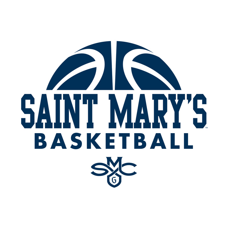 Saint Mary's College Gaels Basketball Hype T Shirt - White