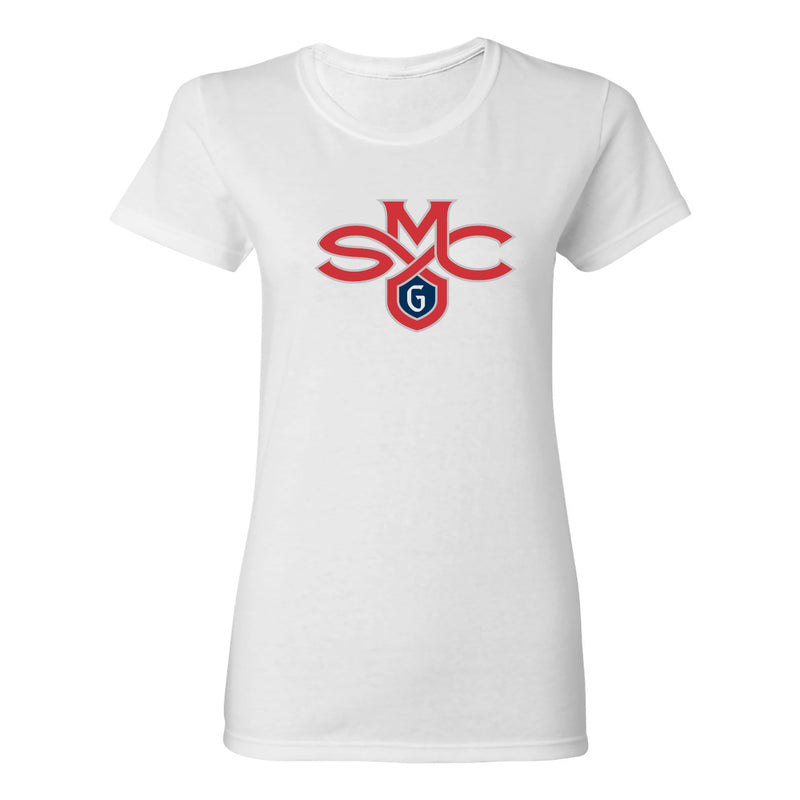 Saint Mary's College Gaels Primary Logo Womens T Shirt - White