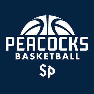 St Peter's University Peacocks Basketball Hype T-Shirt - Navy