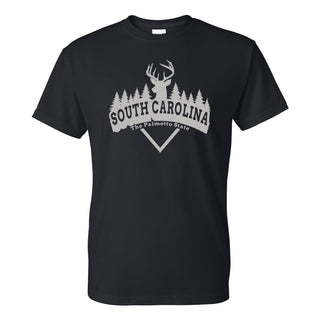 South Carolina Deer Arch T-Shirt - Black