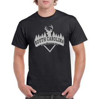 South Carolina Deer Arch T-Shirt - Black
