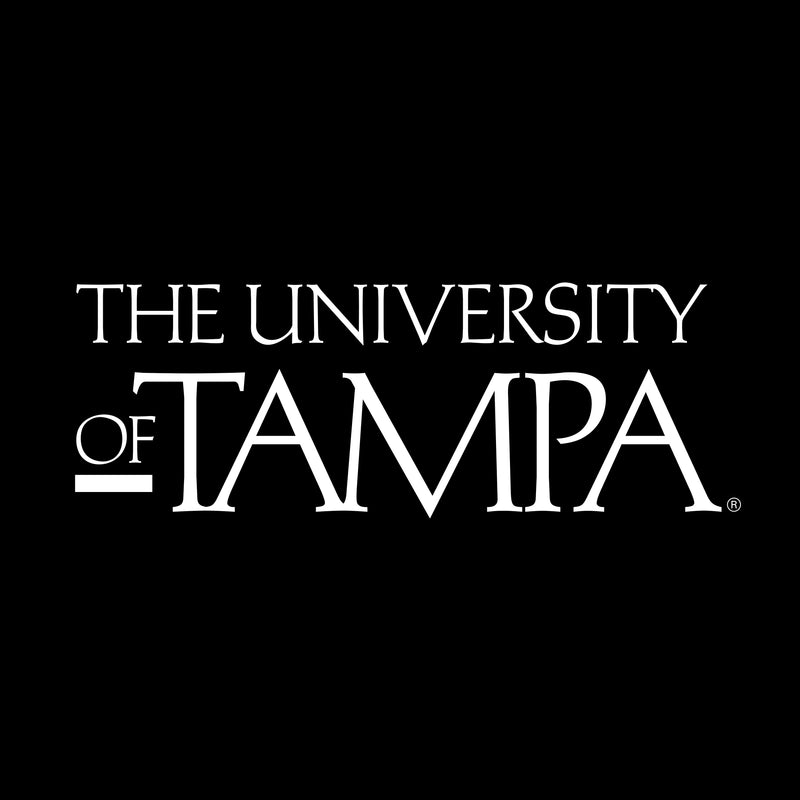 University of Tampa Spartans Basic Block Long Sleeve T-Shirt - Black
