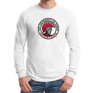 University of Tampa Spartans Primary Logo Long Sleeve T-Shirt - White