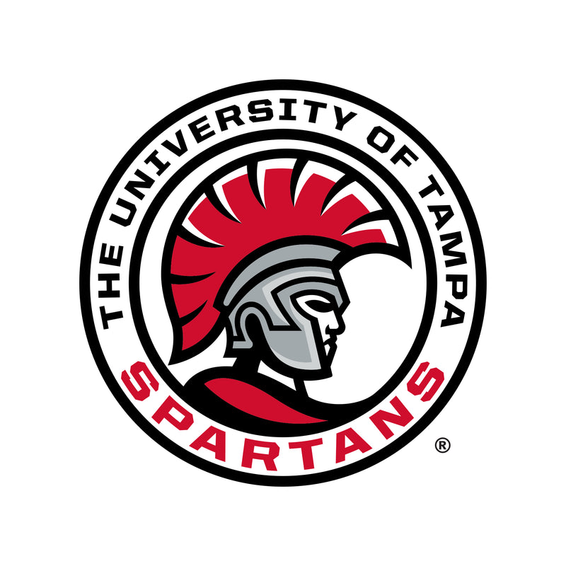 University of Tampa Spartans Primary Logo T-Shirt - White
