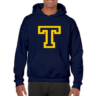 Trinity College Primary Logo Heavy Blend Hoodie - Navy