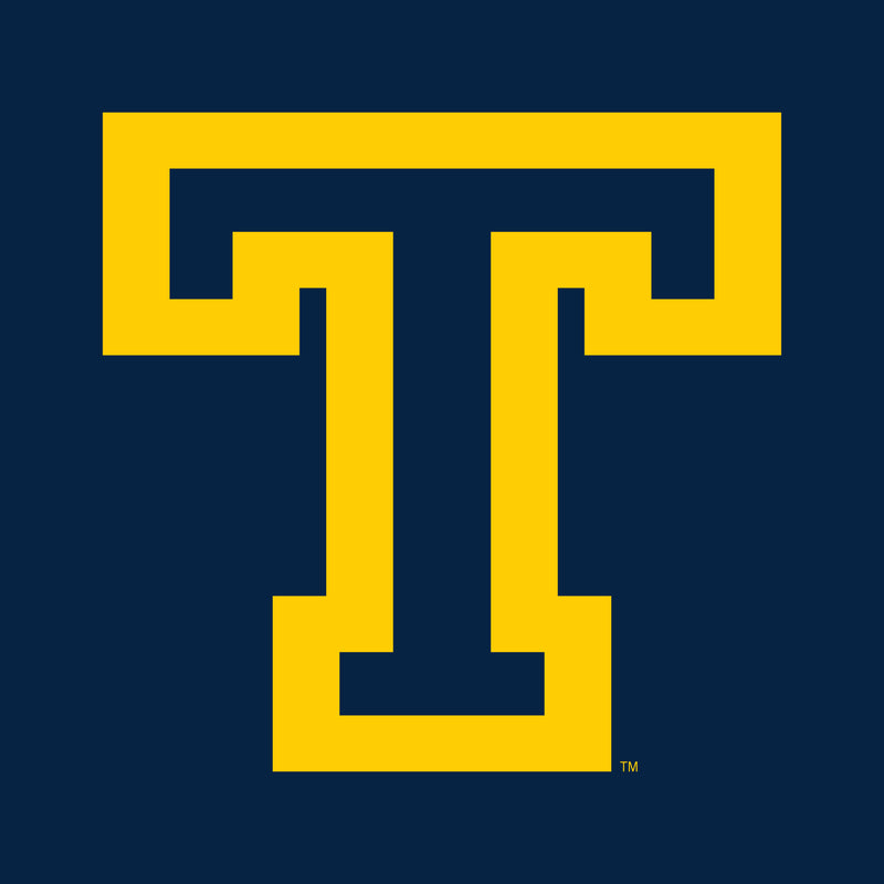 Trinity College Primary Logo Heavy Blend Hoodie - Navy