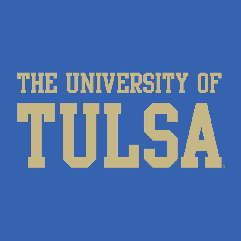 University of Tulsa Golden Hurricanes Basic Block Cotton Hoodie - Royal